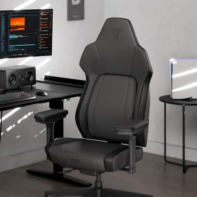 Кресло игровое TX3 Core Smart Modern Black (TEGC-2071101.11) - Фото 10 Кресло игровое TX3 Core Smart Modern Black (TEGC-2071101.11) - изображение 10