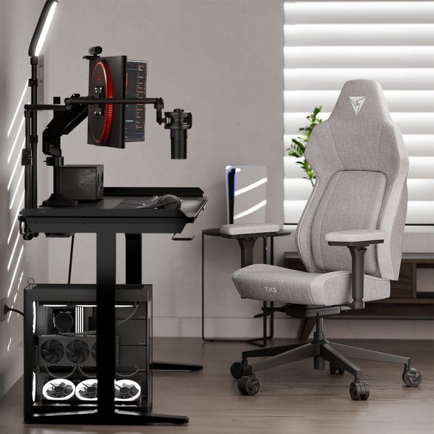 Кресло игровое TX3 Core Smart Loft Light Grey (TEGC-2070104.41) - изображение 9