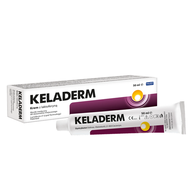 Keladerm крем с лактоферином для коррекции пигментации и постпроцедурных изменений кожи 50 мл - Фото 1 Keladerm крем с лактоферином для коррекции пигментации и постпроцедурных изменений кожи 50 мл - изображение 1