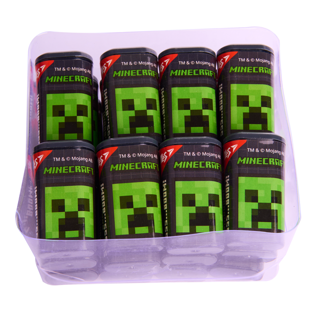 Чинка пластикова YES 620575 Minecraft, з контейнером (24) /620575/ - Фото 3 Чинка пластикова YES 620575 Minecraft, з контейнером (24) /620575/ - изображение 3