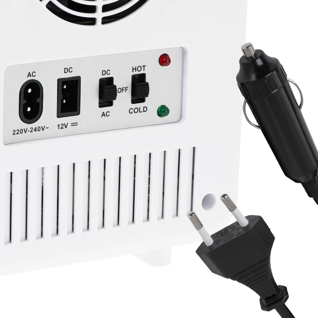 Туристичний міні-холодильник Adler AD 8084 Peltiera 4 л Білий (5905575908728) - зображення 9