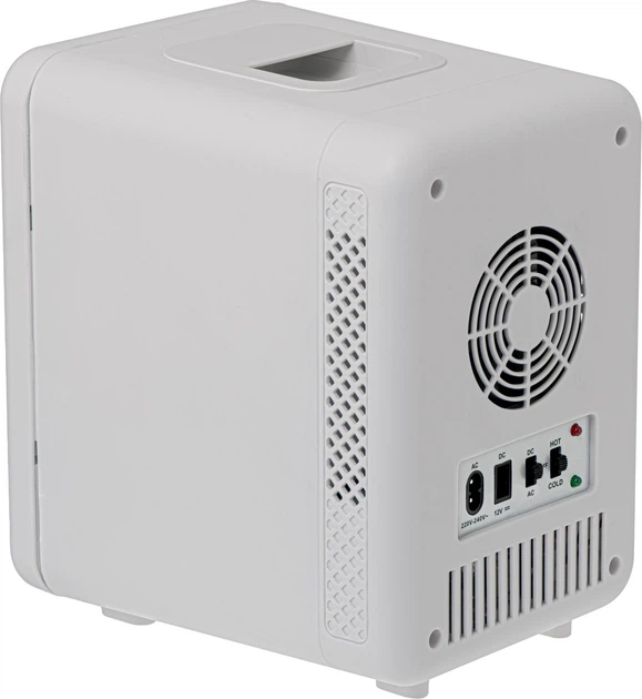 Туристичний міні-холодильник Adler AD 8084 Peltiera 4 л Сірий (5905575908704) - зображення 4