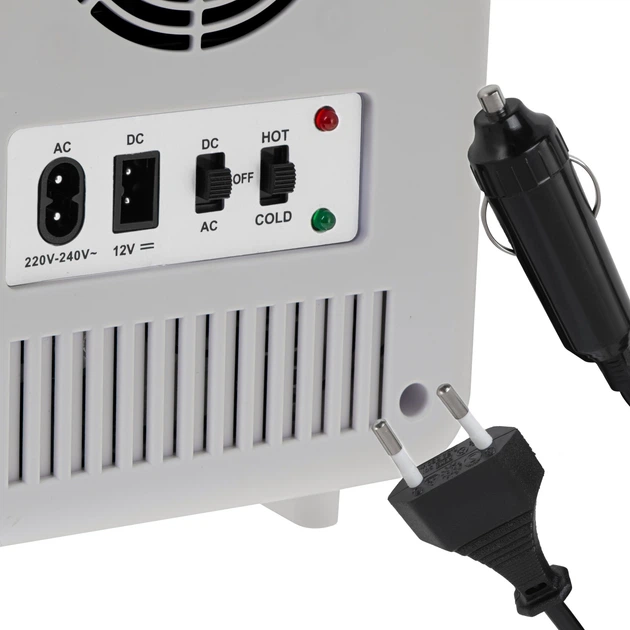 Туристичний міні-холодильник Adler AD 8084 Peltiera 4 л Сірий (5905575908704) - зображення 7