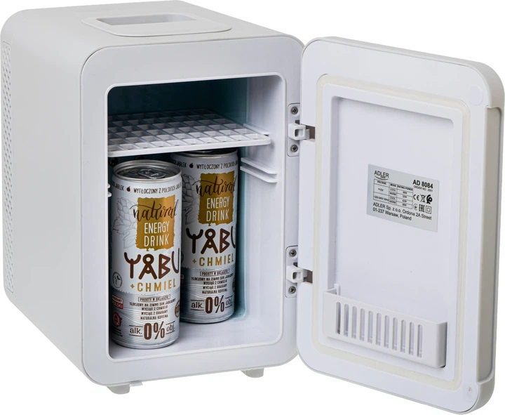 Туристичний міні-холодильник Adler AD 8084 Peltiera 4 л Сірий (5905575908704) - зображення 9