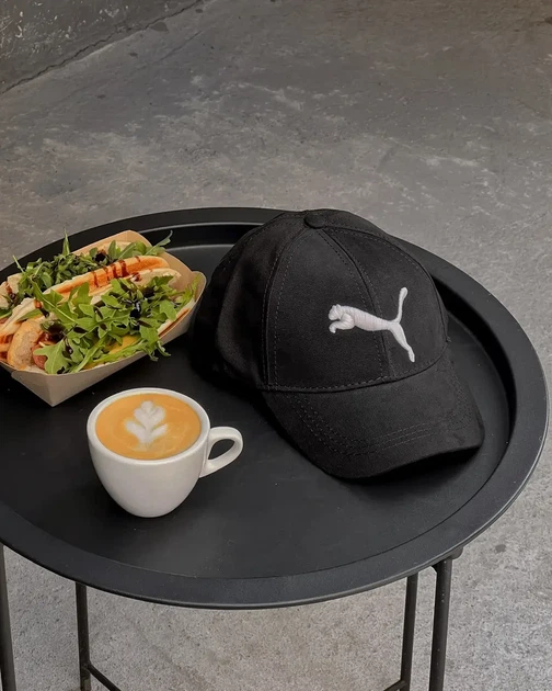 Бейсболка кепка Puma чорний з білим, L / 57-58 - Фото 2 Бейсболка кепка Puma чорний з білим, L / 57-58 - зображення 2