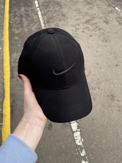 Бейсболка кепка Nike Черный, XL / 59-61 - Фото 1 Бейсболка кепка Nike Черный, XL / 59-61 - изображение 1