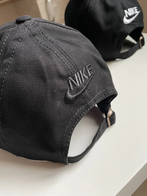 Бейсболка кепка Nike Найк черная - Фото 4 Бейсболка кепка Nike Найк черная - изображение 4