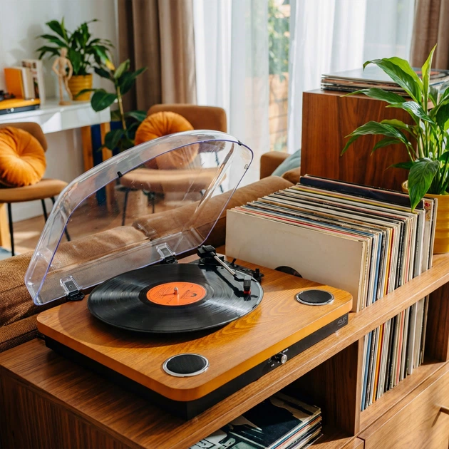 Gramofon Adler AD 1914 z USB i Bluetooth Wood (5905575907592) - obraz 15