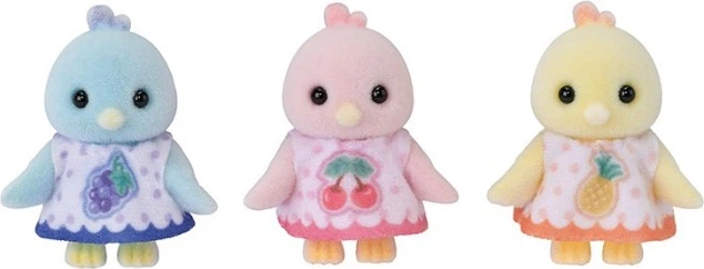 Набір Sylvanian Families Родина Лимонних Птахів 5860 (5054131058602) - зображення 4