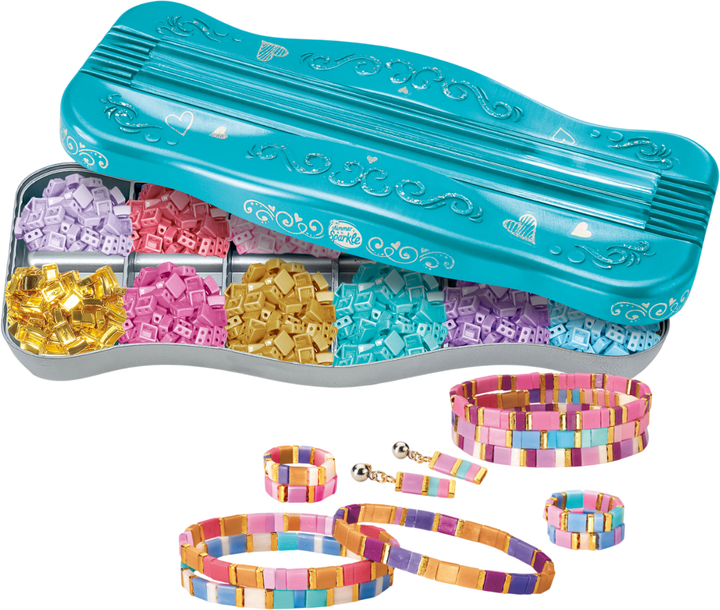Zestaw do tworzenia bransoletek Cra-Z-Art Dots & Dashes Tila Bead Bracelet Studio z koralikami (884920656062) - Zdjęcie 5 Zestaw do tworzenia bransoletek Cra-Z-Art Dots & Dashes Tila Bead Bracelet Studio z koralikami (884920656062) - obraz 5