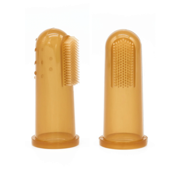 Dental Thimble - щітка для чищення зубів / масажу ясен малюків з м'якого, безпечного силікону - Фото 2 Dental Thimble - щітка для чищення зубів / масажу ясен малюків з м'якого, безпечного силікону - зображення 2