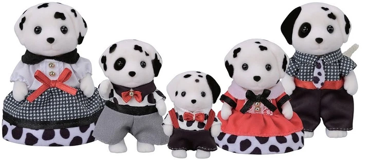 Набір Sylvanian Families 40-та річниця: Родина Далматинців 5862 (5054131058626) - зображення 2