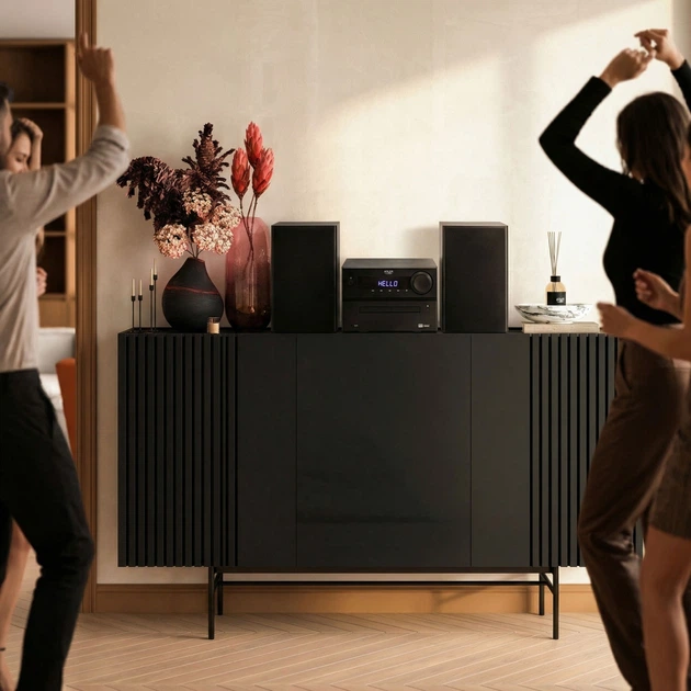 Miniwieża Adler AD 1917 HI-FI z Bluetooth, CD, USB i FM (5905575908964) - obraz 16