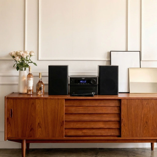 Miniwieża Adler AD 1917 HI-FI z Bluetooth, CD, USB i FM (5905575908964) - obraz 18