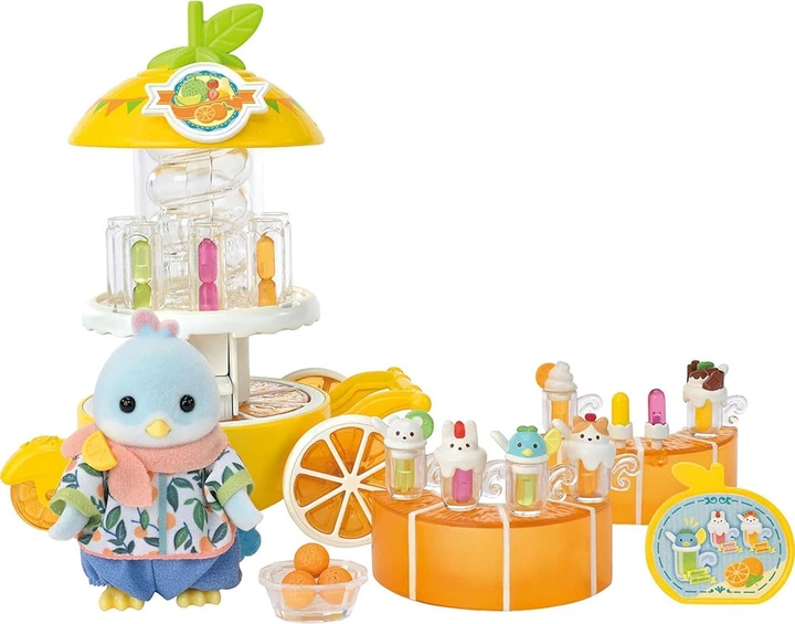 Zestaw Sylvanian Families Stoisko z sokiem Citrus Bird 5861 (5054131058619) - obraz 2