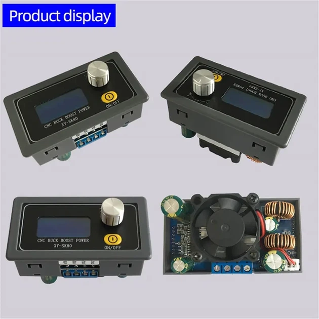XY-SK80 DC DC понижающий повышающий 0.6-36V 5A CC/CV - Фото 3 XY-SK80 DC DC понижающий повышающий 0.6-36V 5A CC/CV - изображение 3