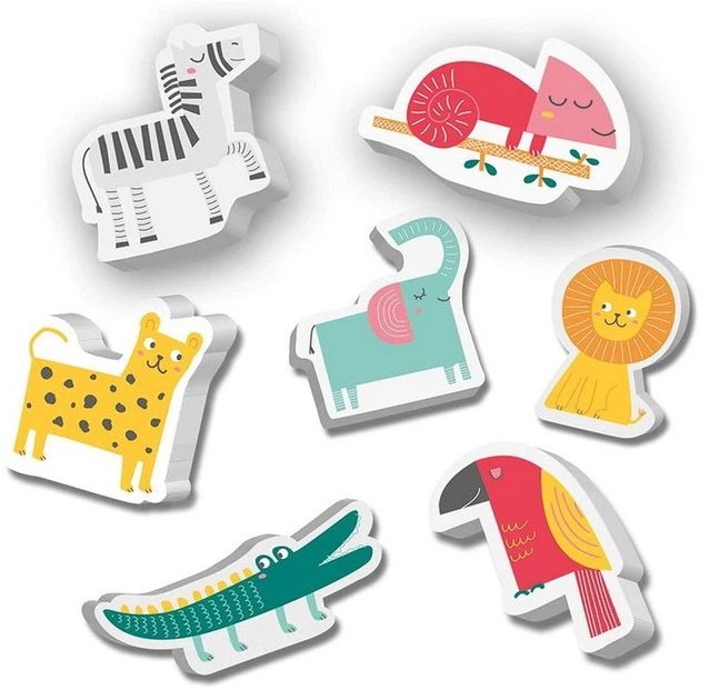 Zestaw do zabawy w kąpieli Ses Zwierzęta Safari 14 szt (13097 30978) (8710341130978) - obraz 2