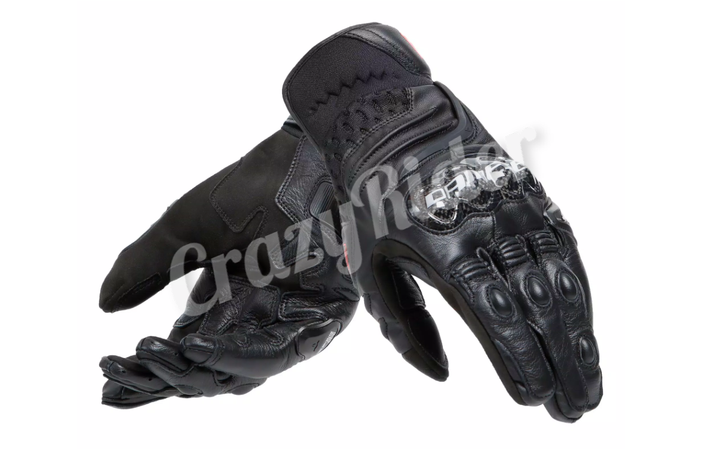 Перчатки демисезонные DAINESE CARBON 4 SHORT Leather Black L - изображение 5