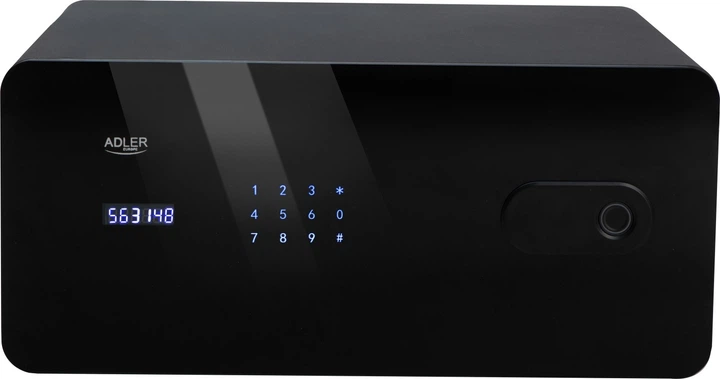 Сейф-шухляда Adler AD 1044 із сенсорною панеллю та зчитувачем відбитків пальців (5905575910639) - зображення 2