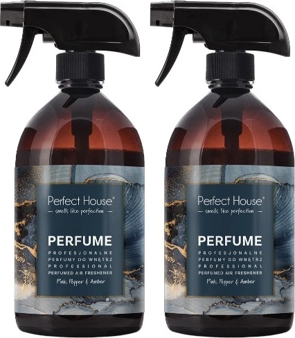 Perfumy do wnętrz Perfect House pink pepper and amber 2 x 500 ml (5902305007065/2) - obraz 1