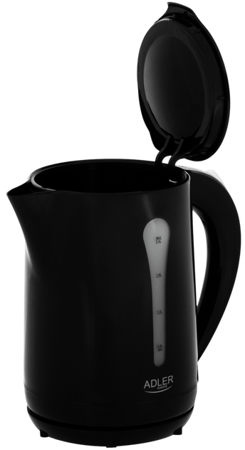 Czajnik elektryczny Adler AD 1244 Black - obraz 3