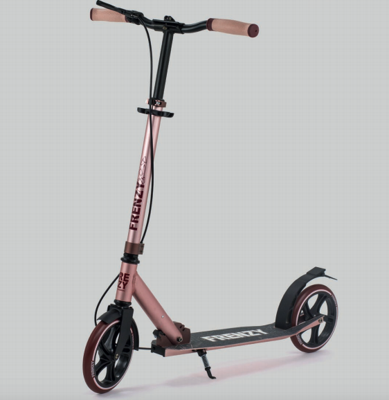 Городской самокат с ручным тормозом Frenzy Dual Brake Recreational Rose (fz126) - изображение 6