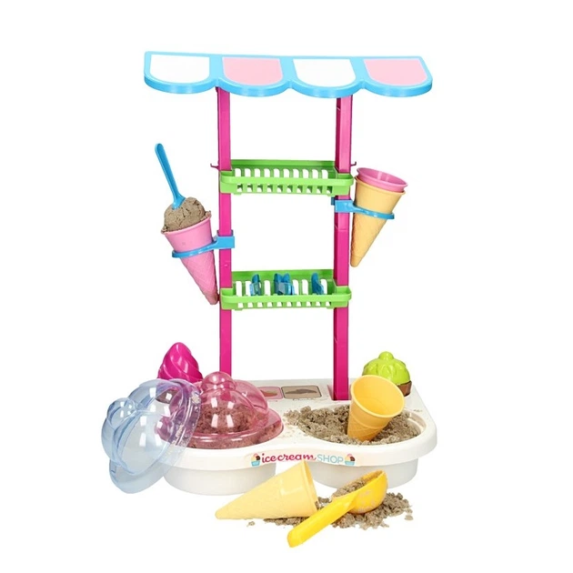 Zestaw do zabawy w  piasku Androni Giocattoli Sandbox Stojak na lody 1420281 (8000796023100) - obraz 2