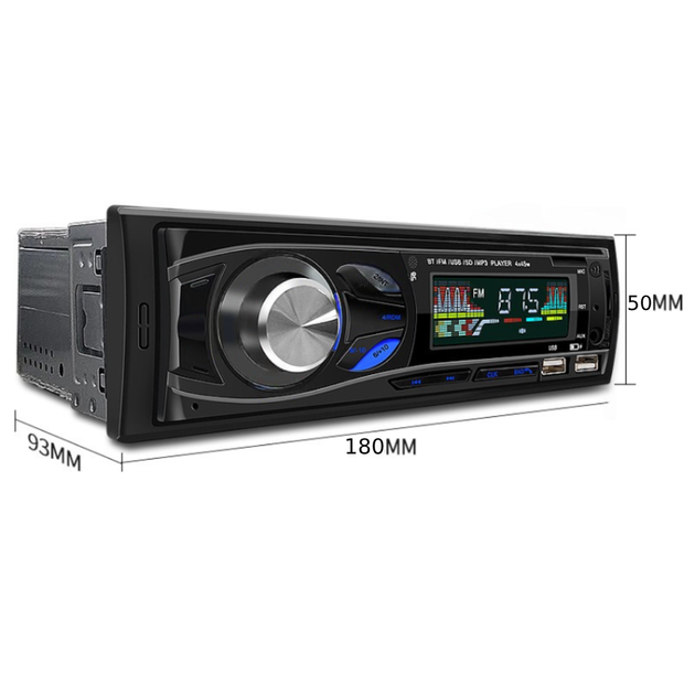 Автомагнитола для авто (1DIN, Bluetooth, USB, AUX) с радио в машину Магнитола для автомобиля с пультом ДУ TC - изображение 3