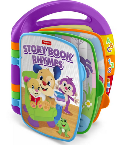 Zabawka interaktywna Fisher-Price Laugh and Learn Muzyczna książeczka 6-36M FVT24 (887961666809) - obraz 2