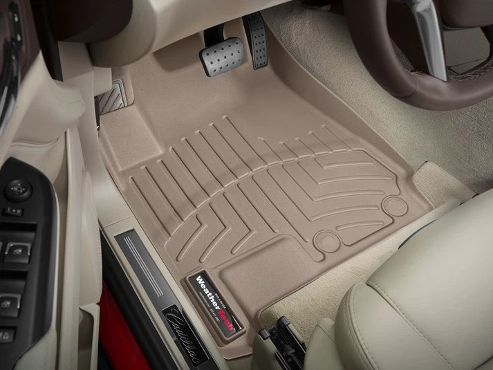 Автомобильные коврики в салон Weathertech на Cadillac SRX 12-16 передние бежевые Кадиллак СРХ WT0033962 - изображение 2