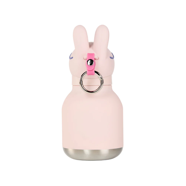 Термобутылка с соломинкой Asobu Bestie Bunny Зайка 200 мл - изображение 4