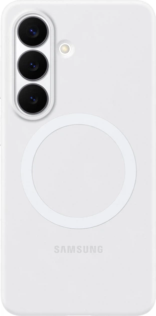 Etui plecki Samsung Silicone Magnet do Samsung Galaxy S26 White (EF-ES942CWEGWW) - obraz 3