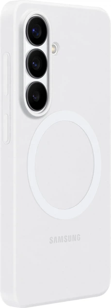 Etui plecki Samsung Silicone Magnet do Samsung Galaxy S26 White (EF-ES942CWEGWW) - obraz 4