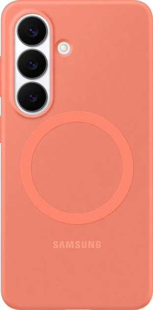 Etui plecki Samsung Silicone Magnet do Samsung Galaxy S26 Coralred (EF-ES942COEGWW) - obraz 3