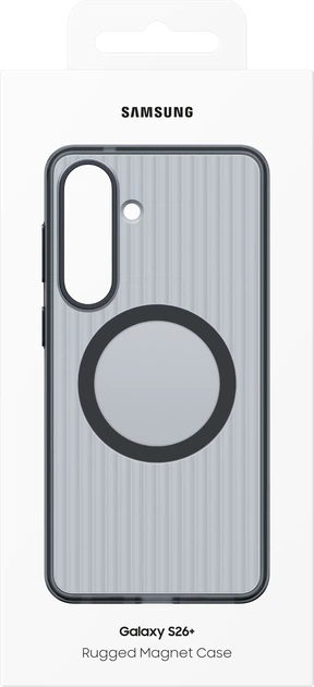 Etui plecki Samsung Rugged Magnet do Samsung Galaxy S26 Plus Black (EF-RS947CBEGWW) - obraz 6