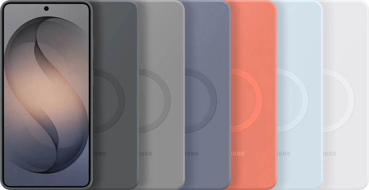 Etui plecki Samsung Silicone Magnet do Samsung Galaxy S26 Ultra Gray (EF-ES948CJEGWW) - obraz 6