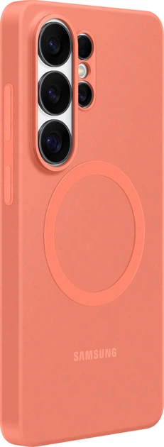 Etui plecki Samsung Silicone Magnet do Samsung Galaxy S26 Ultra Coralred (EF-ES948COEGWW) - obraz 4