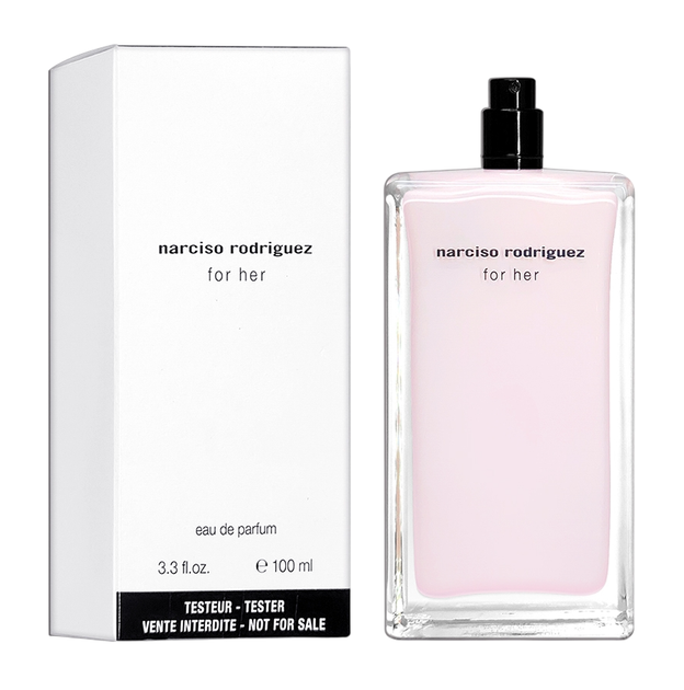 Тестер Парфумована вода для жінок Narciso Rodriguez for Her Eau de Parfum 100 мл - Фото 1 Тестер Парфумована вода для жінок Narciso Rodriguez for Her Eau de Parfum 100 мл - зображення 1