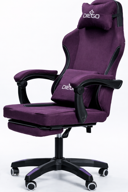 Кресло геймерское DIEGO Soft Light Purple - изображение 7