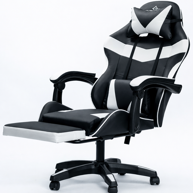 Кресло геймерское DIEGO Phantom RS Black-White - изображение 2