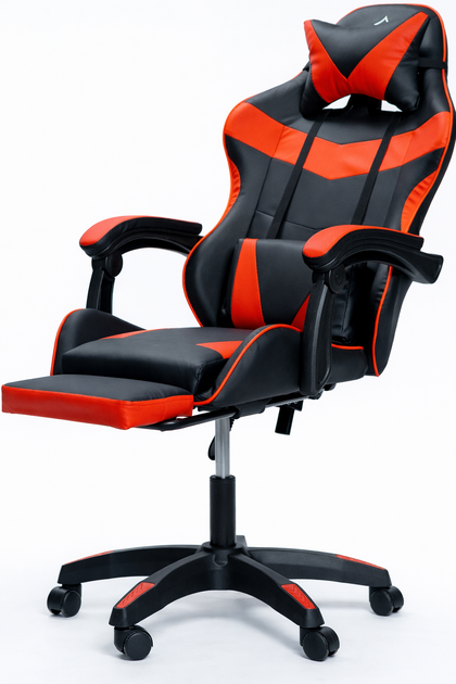 Крісло геймерське DIEGO Phantom RS Black-Red - Фото 4 Крісло геймерське DIEGO Phantom RS Black-Red - зображення 4