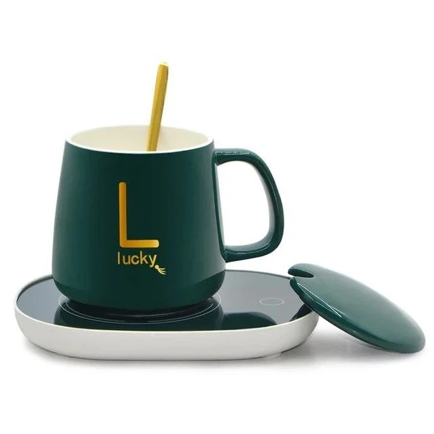Автоматична чашка з підігрівом із кришкою 200мл Coffee Stirring Cup - Фото 1 Автоматична чашка з підігрівом із кришкою 200мл Coffee Stirring Cup - зображення 1