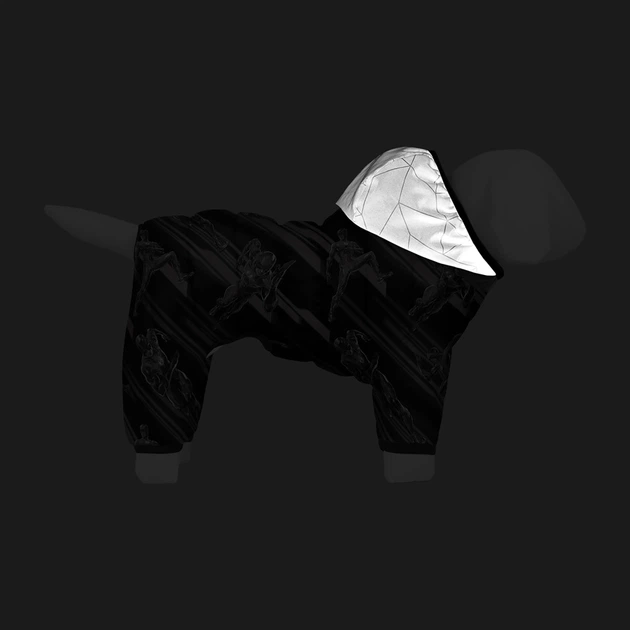 Комбінезон для собак WAUDOG Clothes малюнок Швидкість Флеша S35 В 52-55 см С 31-36 см - Фото 4 Комбінезон для собак WAUDOG Clothes малюнок Швидкість Флеша S35 В 52-55 см С 31-36 см - зображення 4