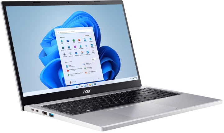 Laptop Acer Aspire Go 15 AG15-32P-34G9 ( AG15-32P-39R2DX_384SSD) Pure Silver - obraz 3