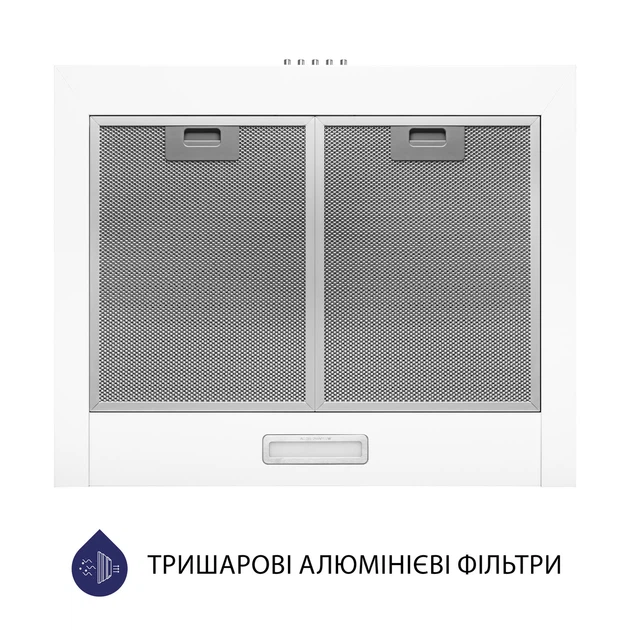 Вытяжка купольная Minola HK 6614 WH 1000 LED - изображение 5