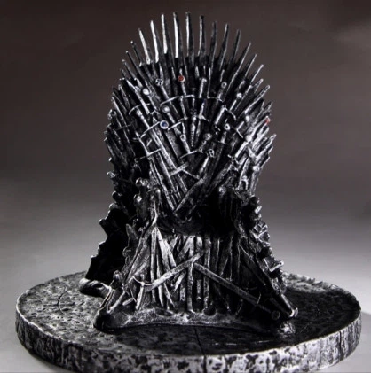 Колекційна Фігурка Статуетка Залізний Трон Iron Throne Game Of Thrones Song Of ice And Гра Престолів, 16 см - зображення 3