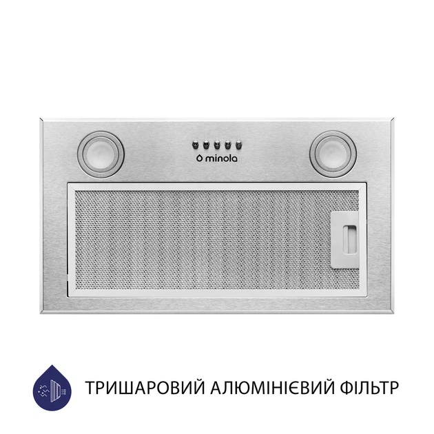 Вытяжка полновстраиваемая MINOLA HBI 5722 I 1200 LED - изображение 4
