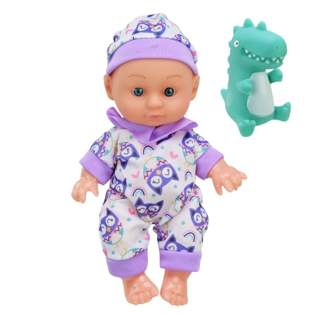 Дитяча Лялька-Пупс "Cute baby" HX623-5/7 з іграшкою Фіолетовий - Фото 1 Дитяча Лялька-Пупс "Cute baby" HX623-5/7 з іграшкою Фіолетовий - зображення 1