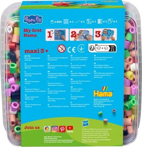 Zestaw kreatywny Hama Maxi Peppa Pig 87555 (028178087555) - obraz 2