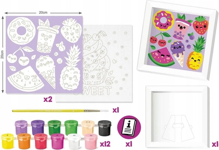 Набір для творчості Maped Creativ Sweet 907088 (3154149070886) - зображення 4